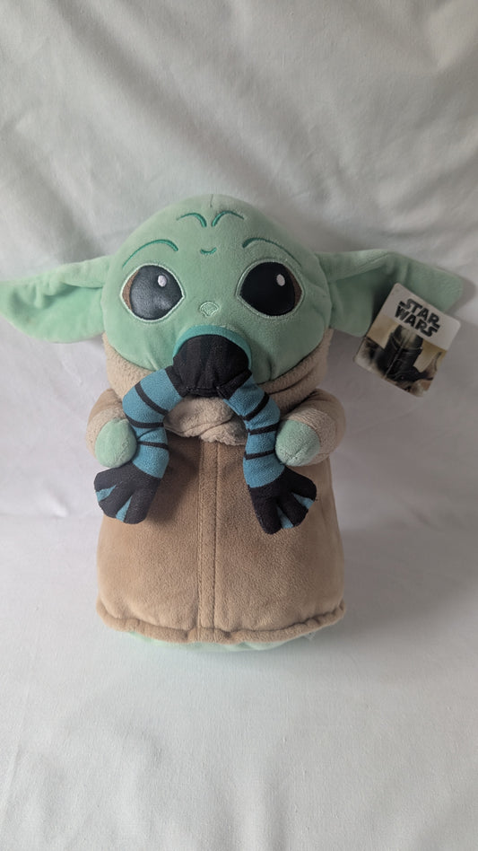 Disney Star Wars The Mandalorian Grogu with Blue Frog