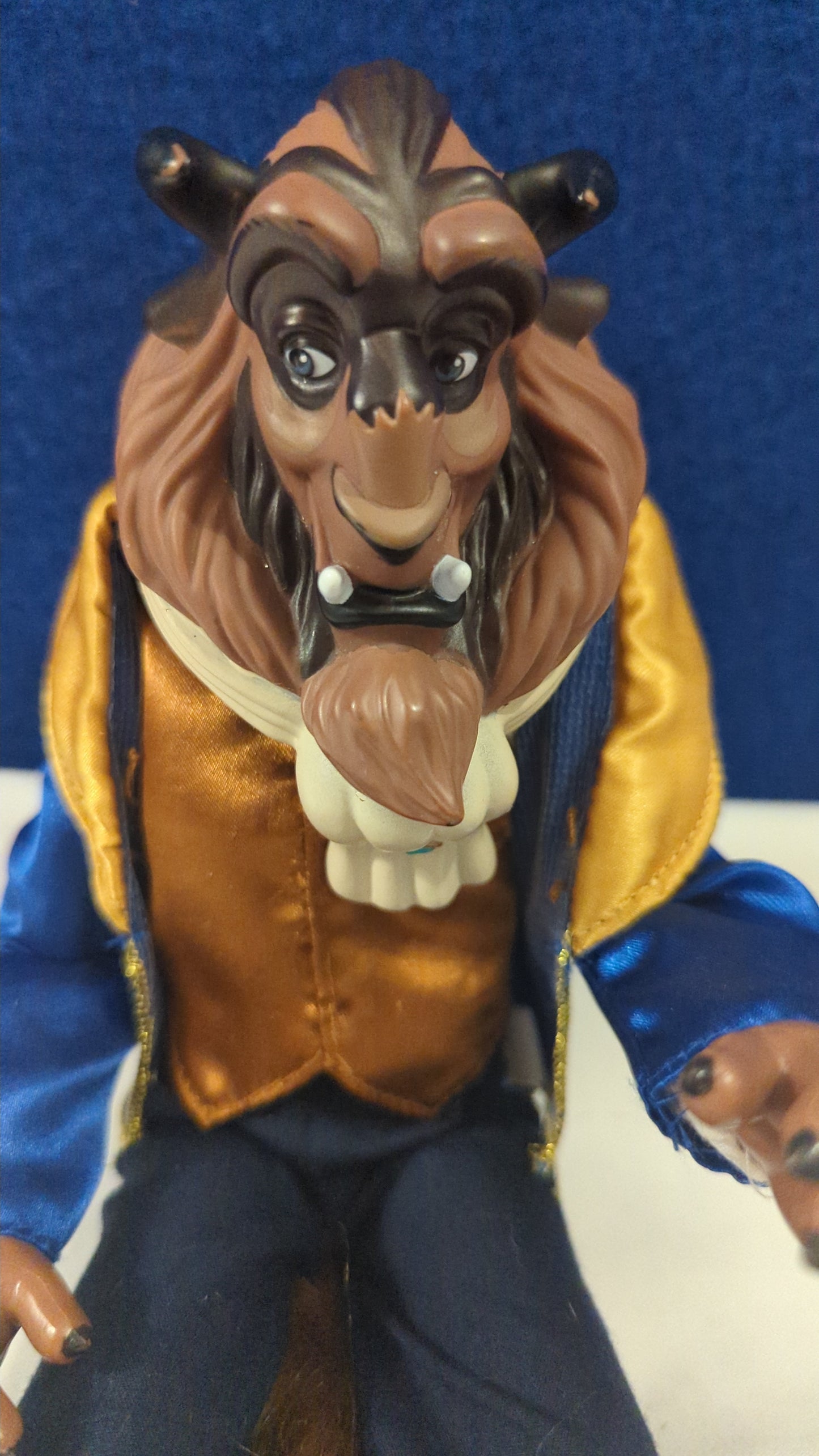 Disney Store The Beauty And The Beast Toy Doll 12" Posable Figure Jointed Limbs. 1991