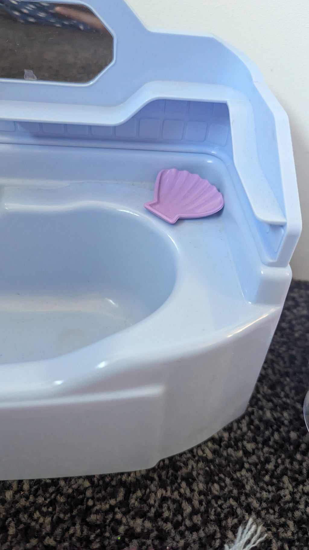 Vintage Sindy Blue Bathroom Set