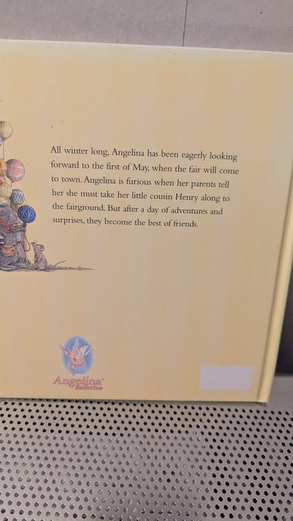 Angelina at the fair hardback book