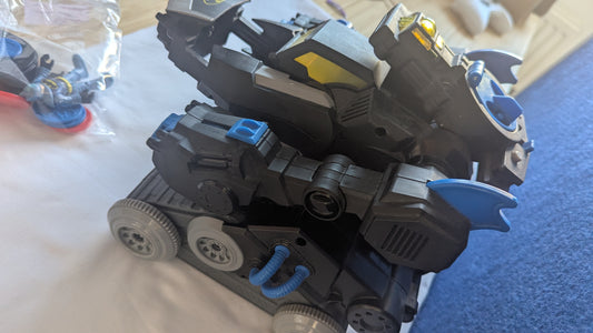Imaginext DC Super Friends Remote Control Transforming Batbot