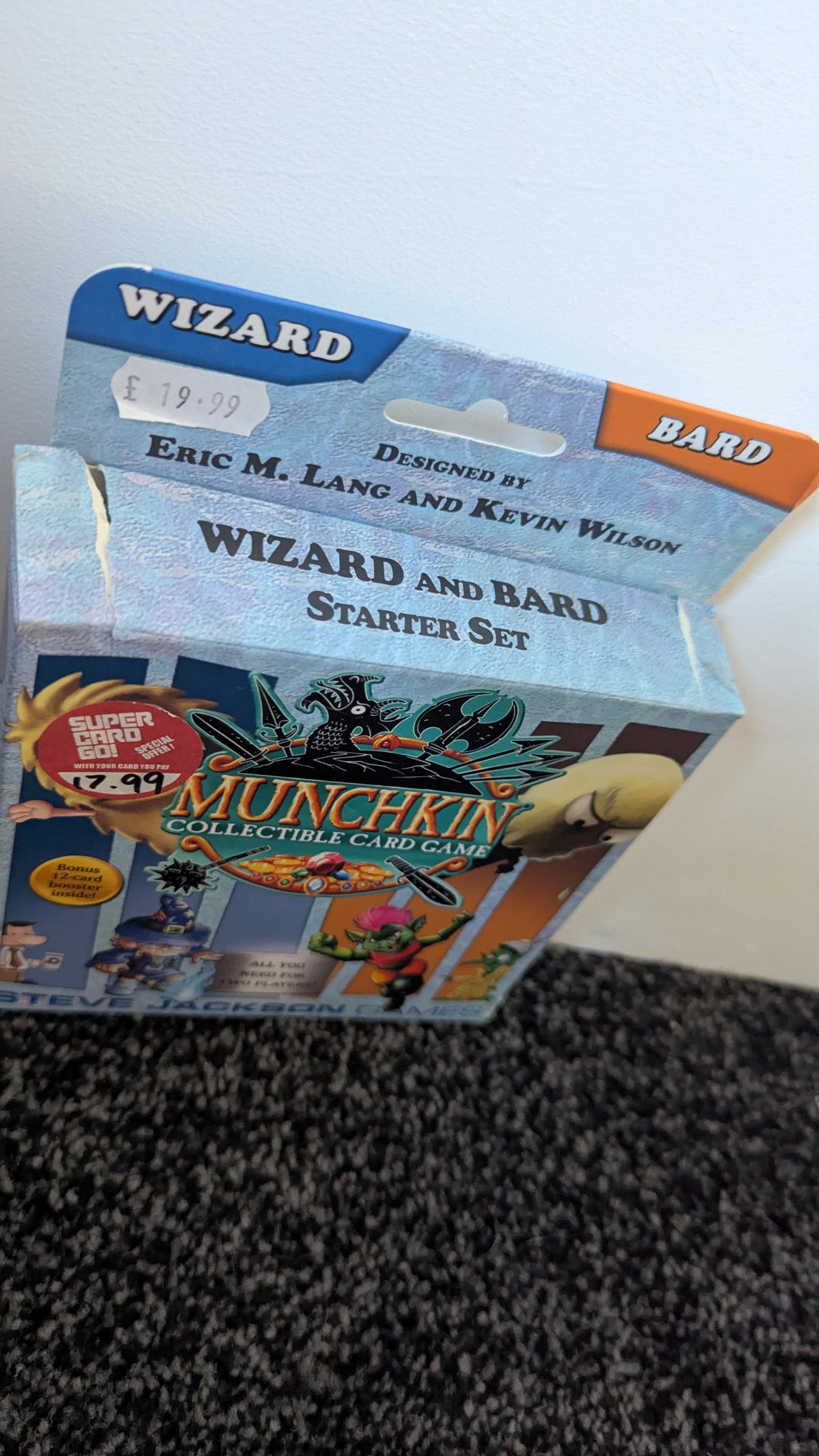 Munchkin Collectible Card Game- Wizard And Bard Starter Set