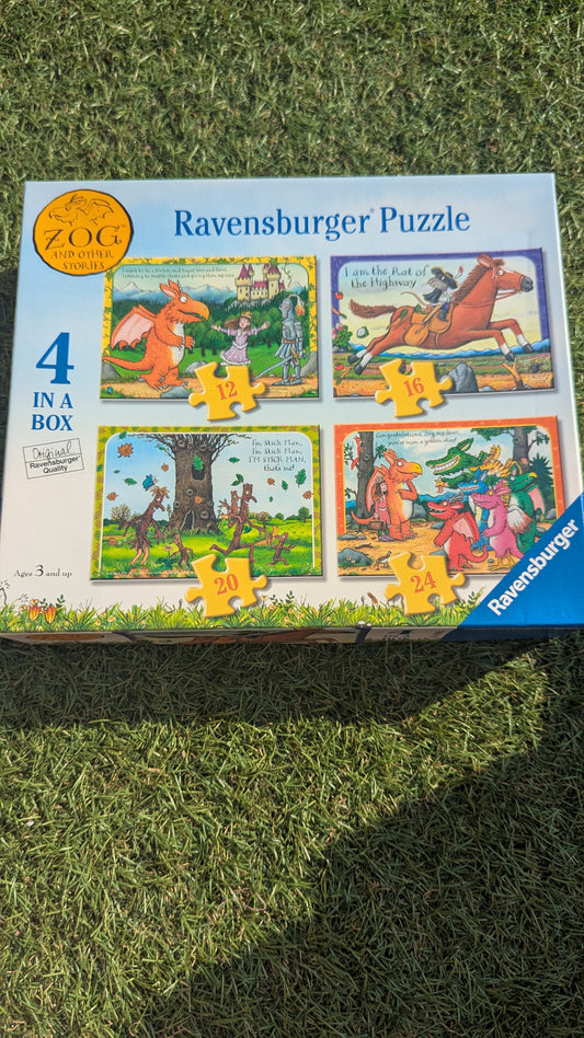 Zog 4 in a box puzzle