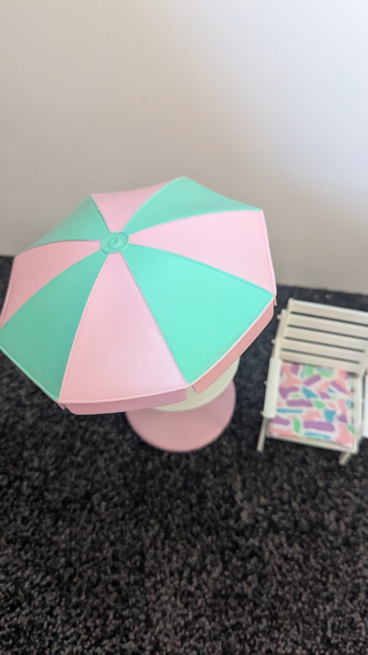Vintage Sindy Garden Chair & Parasol