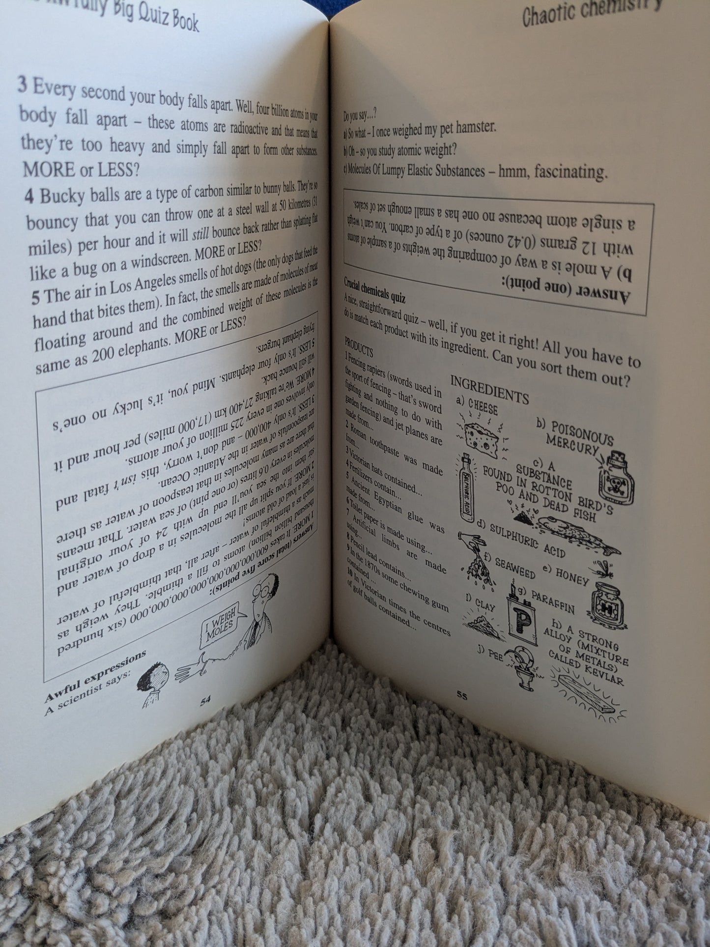 Horrible Science: The Awfully Big Quiz Book - Nick Arnold