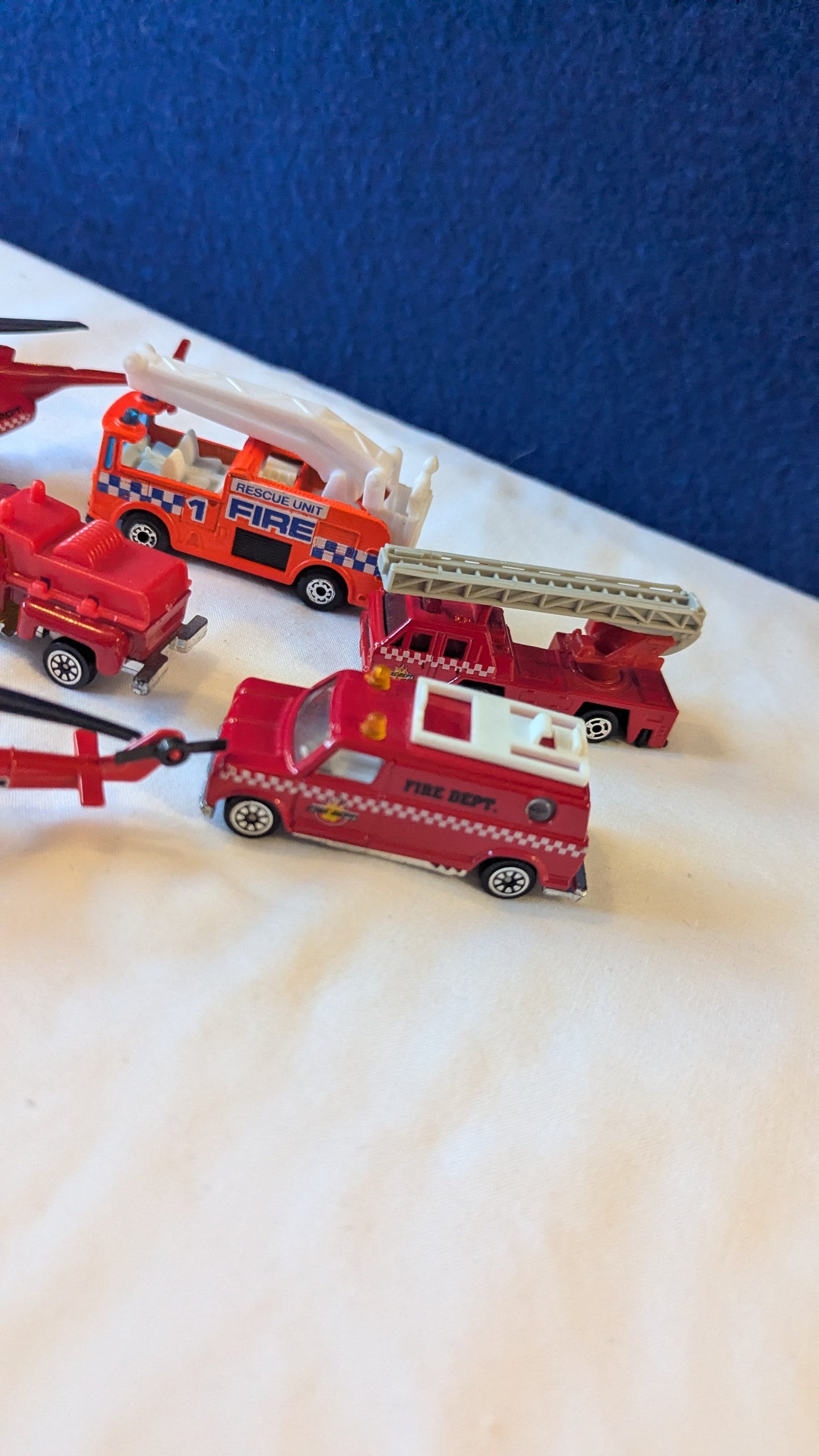 Bundle of emergency services vehicles