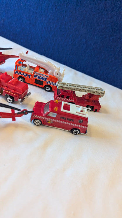 Bundle of emergency services vehicles