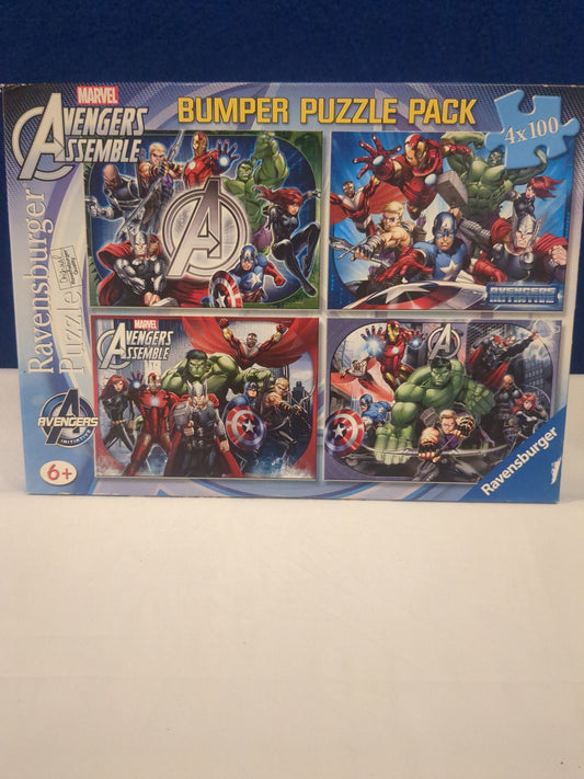 Pack de puzzles Marvel Avengers Assemble