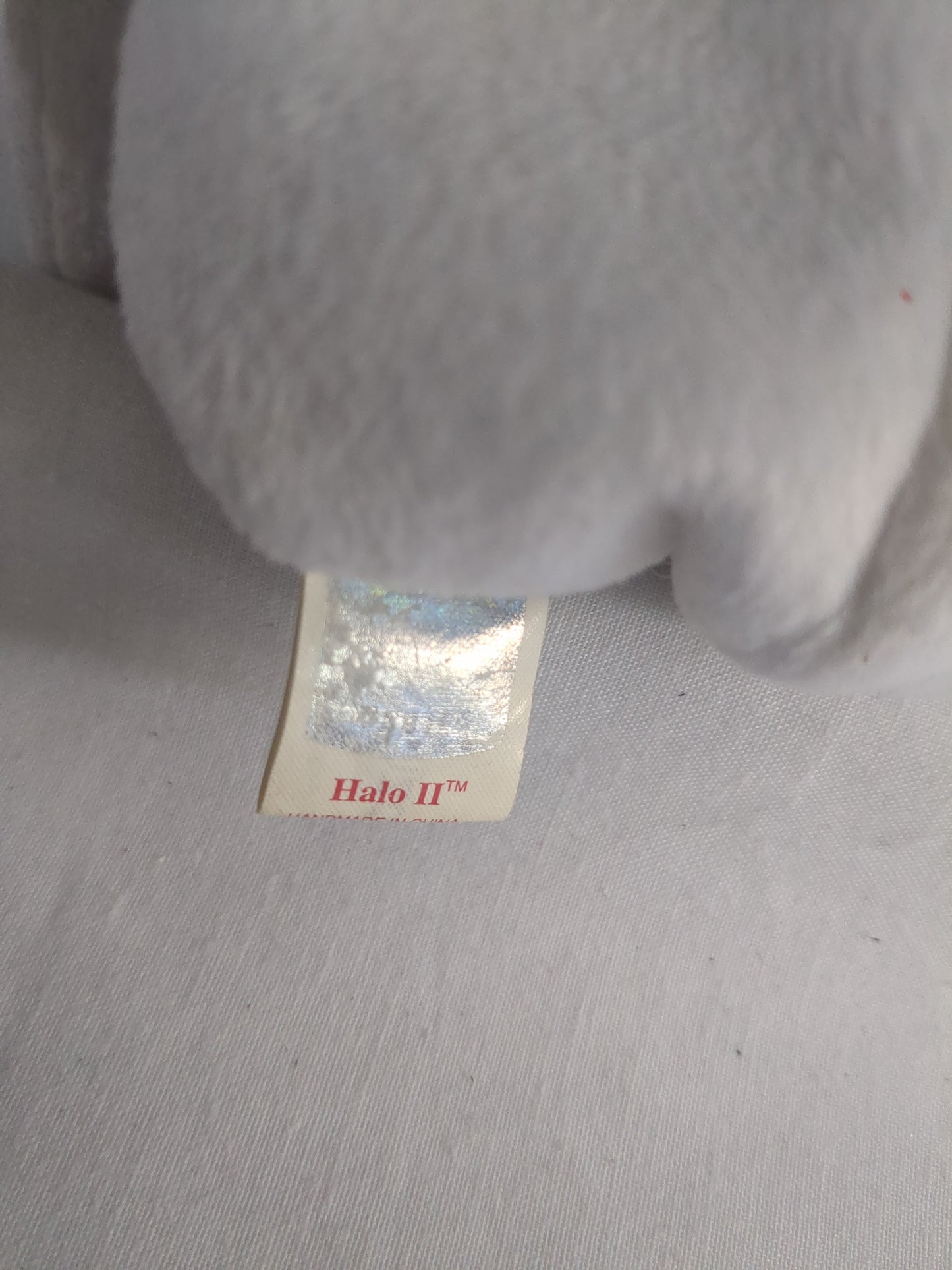 TY Beanies Halo II Engelbär mit goldenen Flügeln