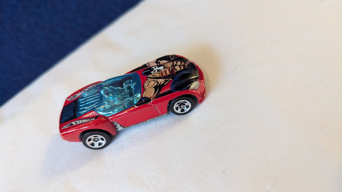 Hot Wheels Die Cast " Greased Lightning" DC Comics Bane