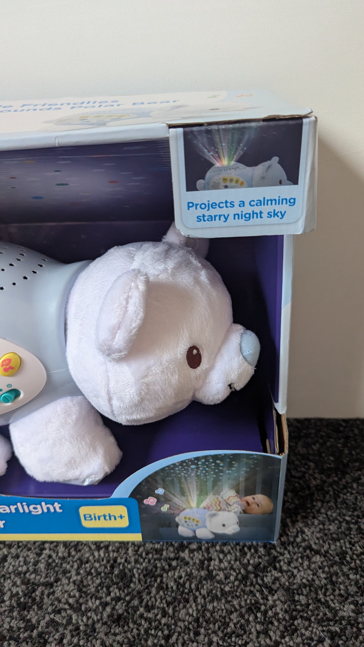 Little Friendlies Star Light Sounds Polar Bear