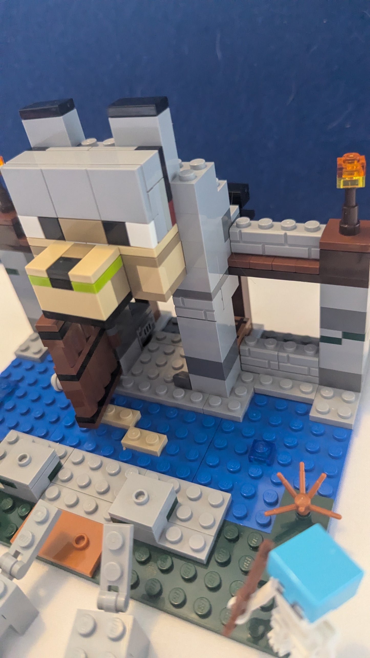 Lego Minecraft 21261 The Wolf Stronghold