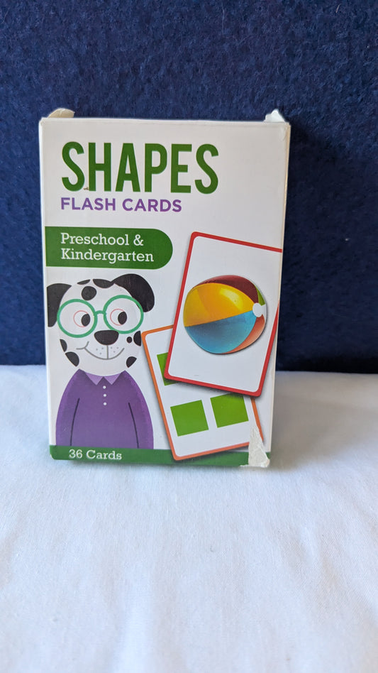 Shapes flash cards
