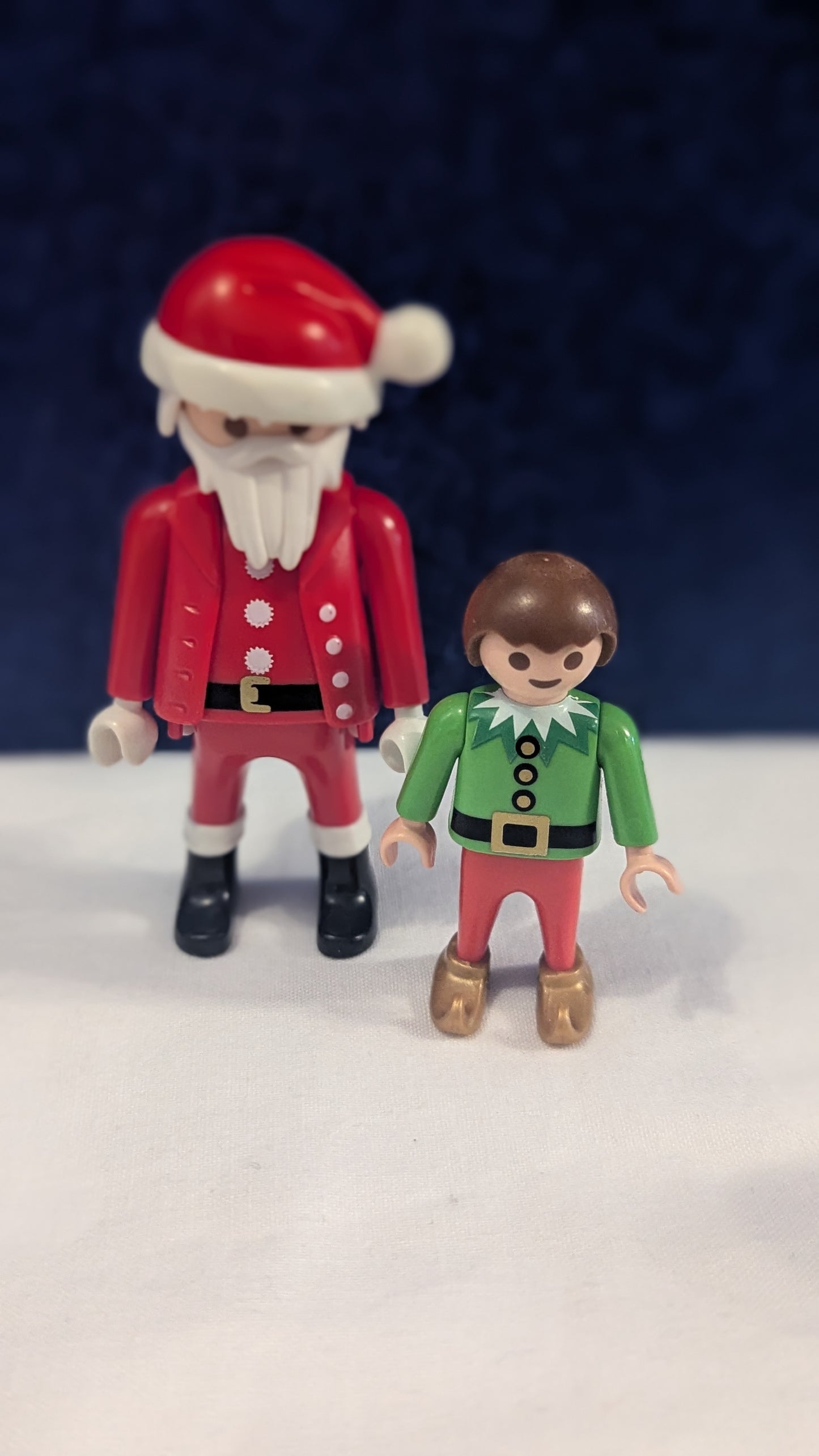 Playmobil Santa & Elf Figure Bundle