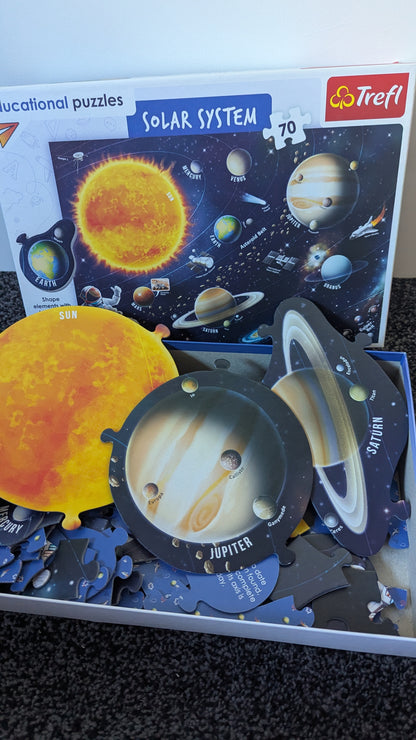 Educational Puzzles Solar System