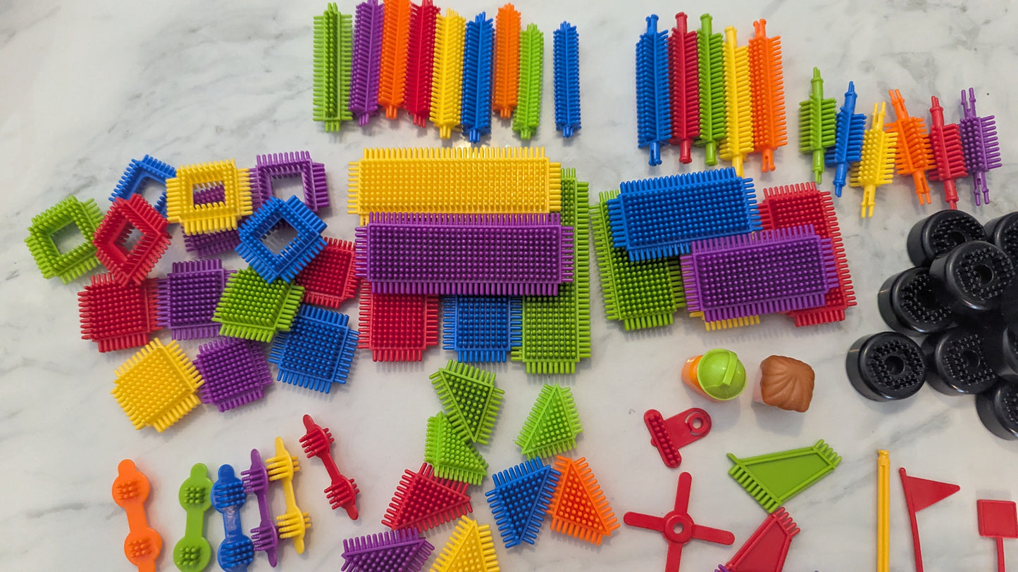 Bag of assorted Stickle Bricks