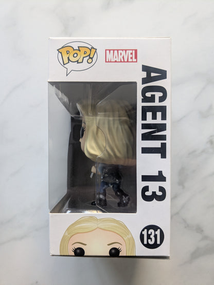 Funko Pops! 131 Marvel Captain America Civil War Agent 13