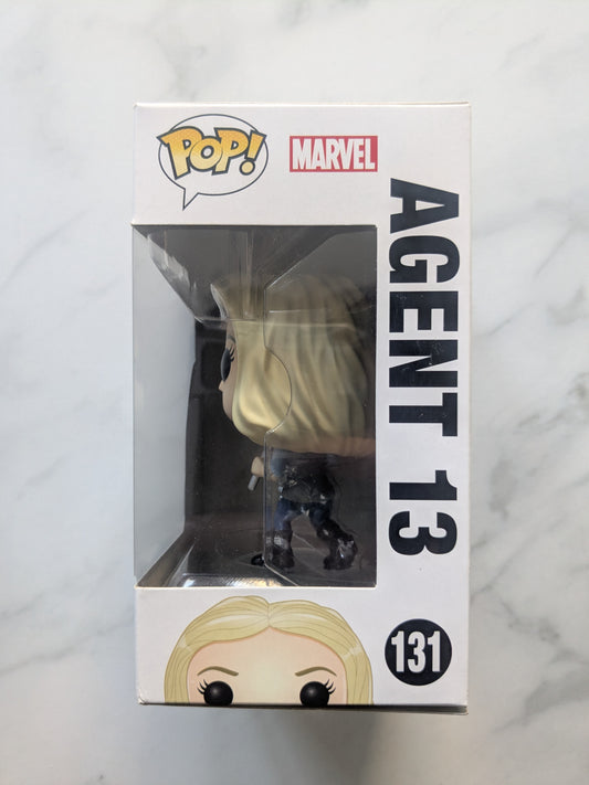 Funko Pops! 131 Marvel Captain America Civil War Agent 13