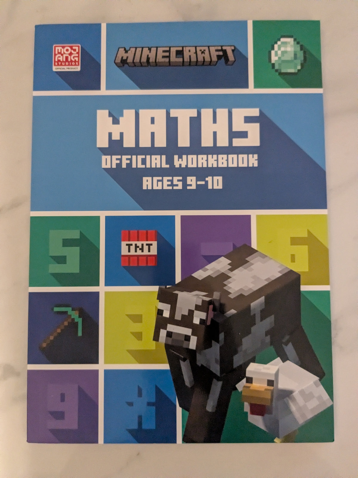Minecraft Maths Official Workbook Ages 9-10