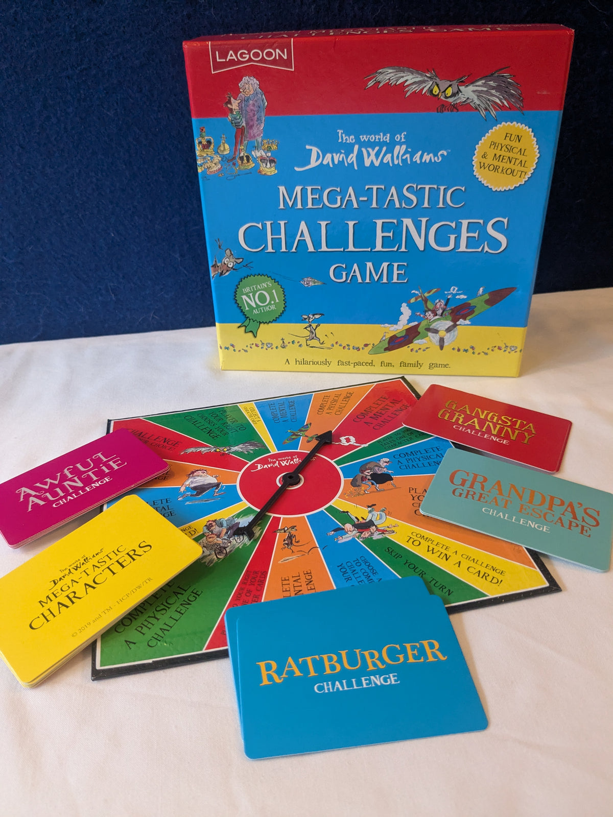 David Walliam's Mega-Tastic Challenges Game