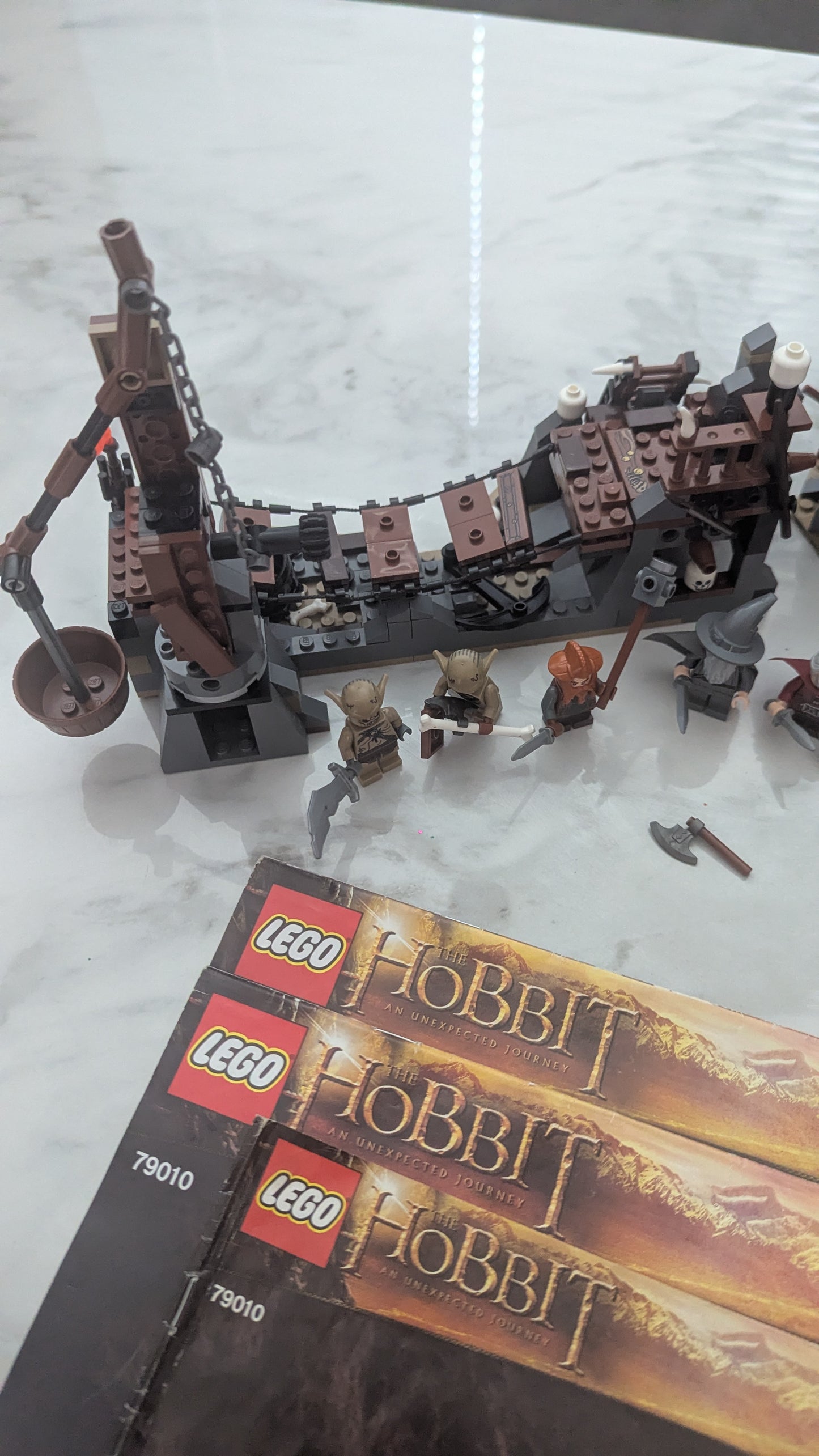 Lego The Hobbit 79010 The Goblin King Battle Set