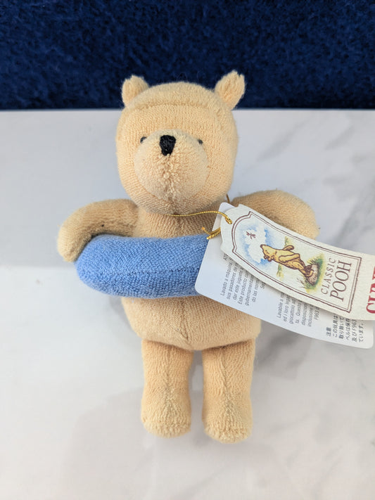 Gund Classic Winne the Pooh 5" Rattle Bear with Swim ring