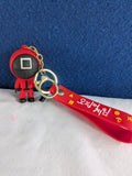 Chunky 3D Character Keyrings- Squid Games