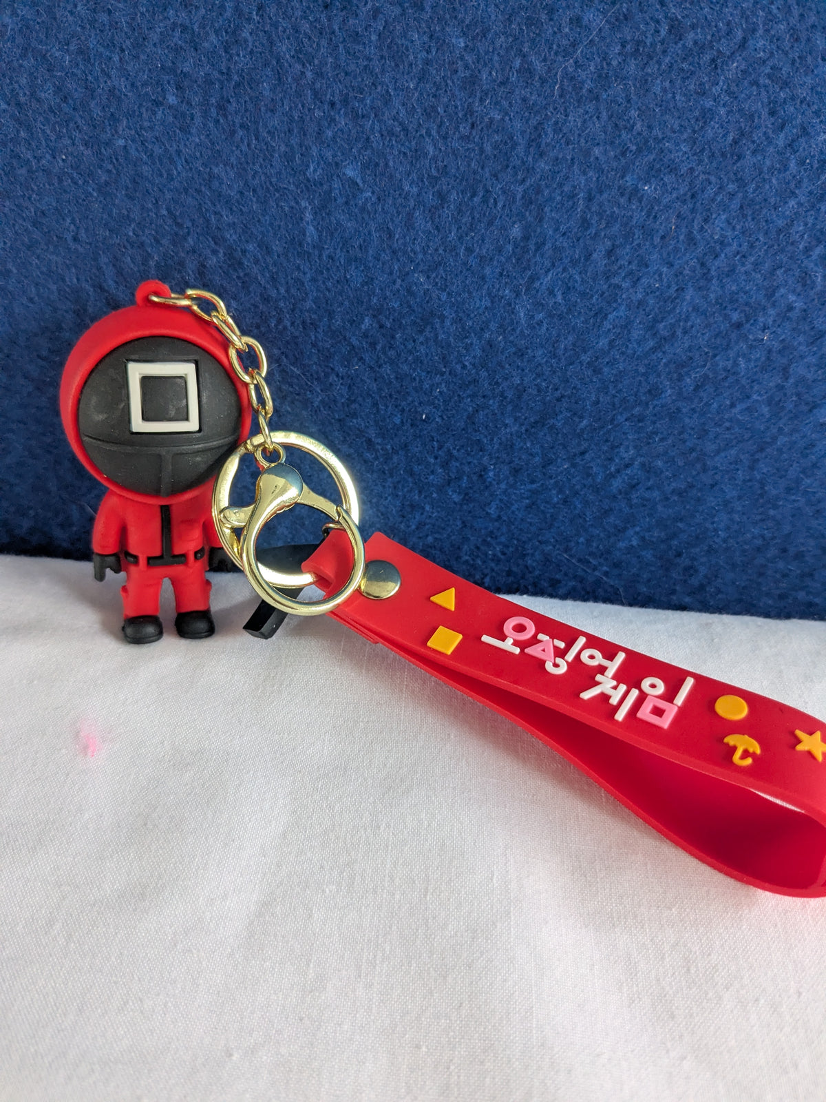 Chunky 3D Character Keyrings- Squid Games