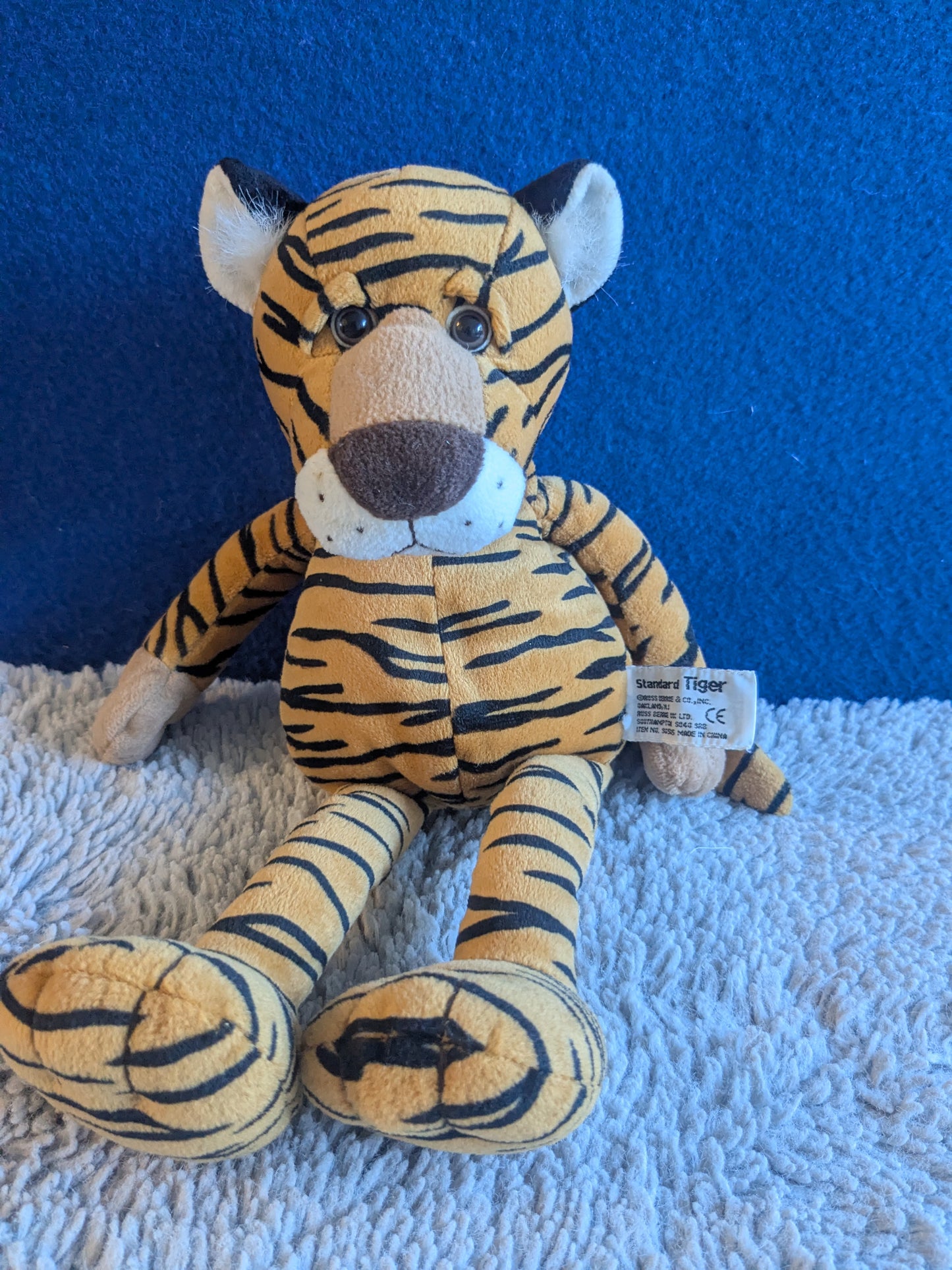 Vintage Russ Tiger Plush