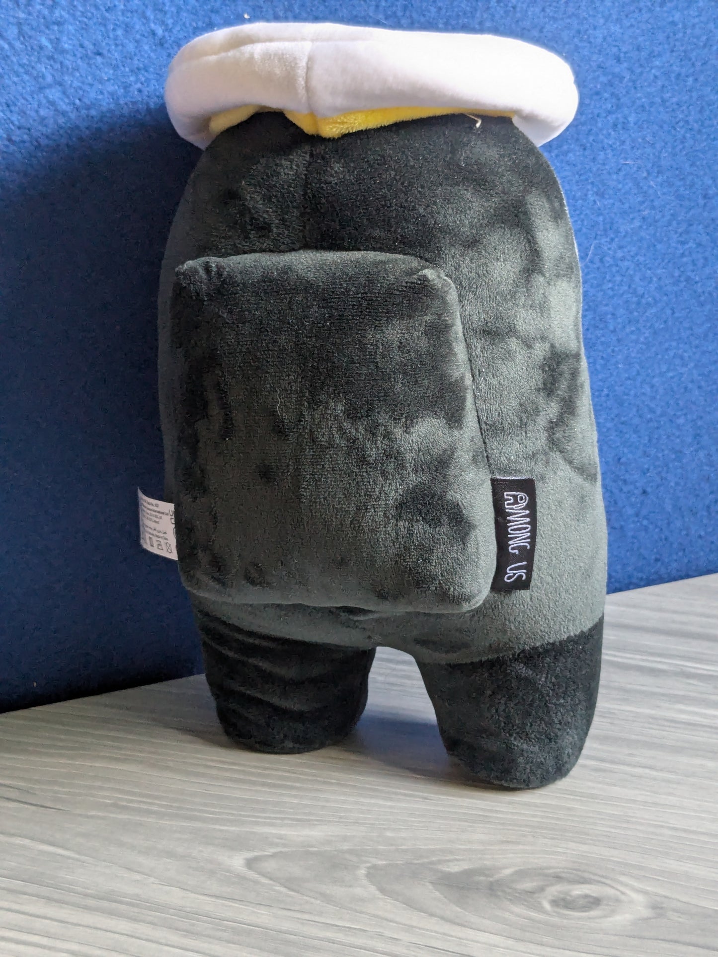Toikido Official Among Us 12" Black/Grey Plush