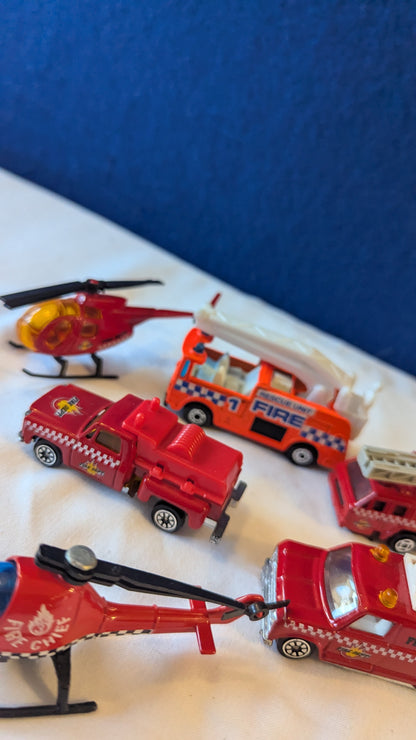 Bundle of emergency services vehicles