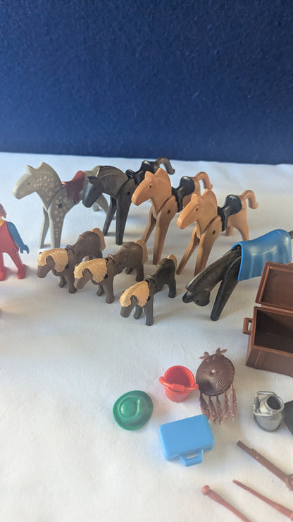 Vintage Playmobil Horse Bundle