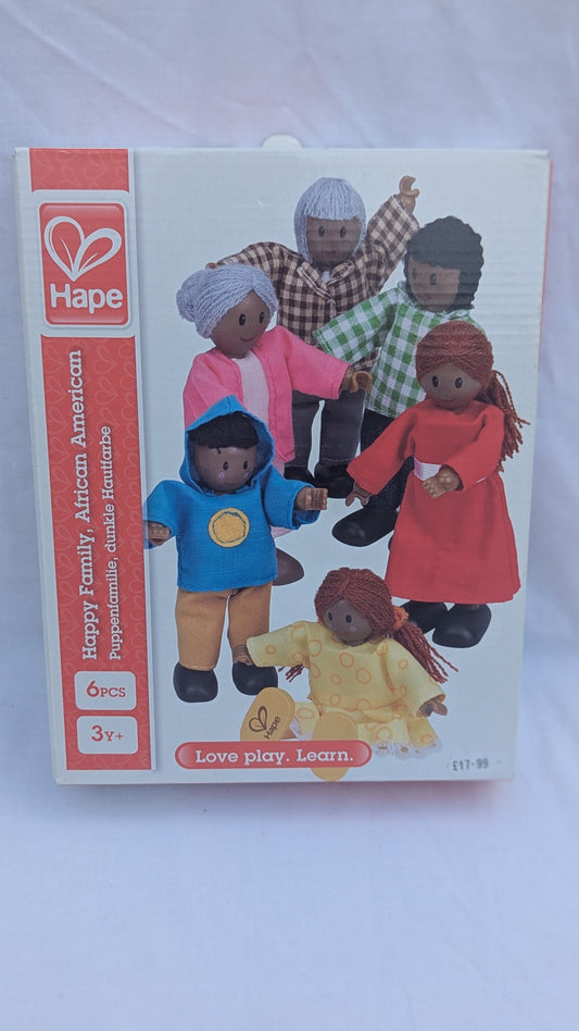 Happy Family African American Doll House Dolls E3501