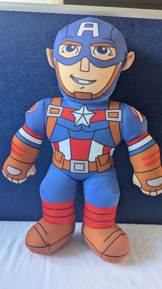 Marvel Captain America 18" Plush with Sounds