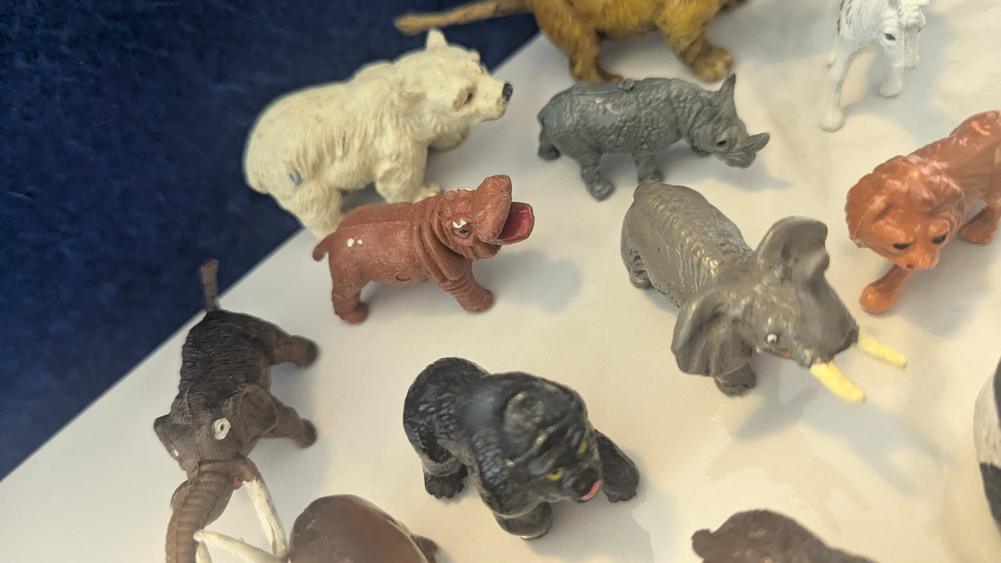 Selection of 15 Small Plastic Animals