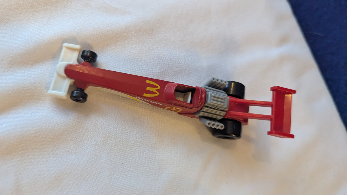 Vintage 1993 Hot Wheels McDonald Top Fuel Dragster
