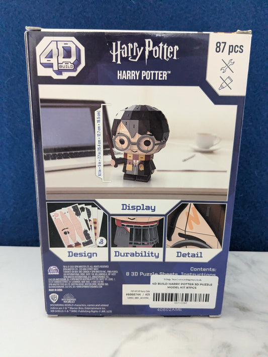 4D Build Harry Potter 3D Puzzle Model Kit 87pcs