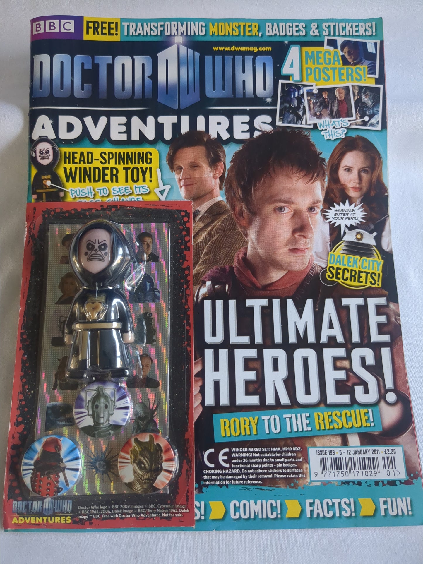 Doctor Who Adventure Magazines Issues #174-249 (2010-2011)