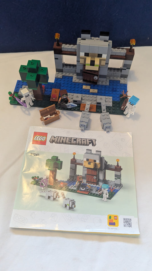 Lego Minecraft 21261 The Wolf Stronghold