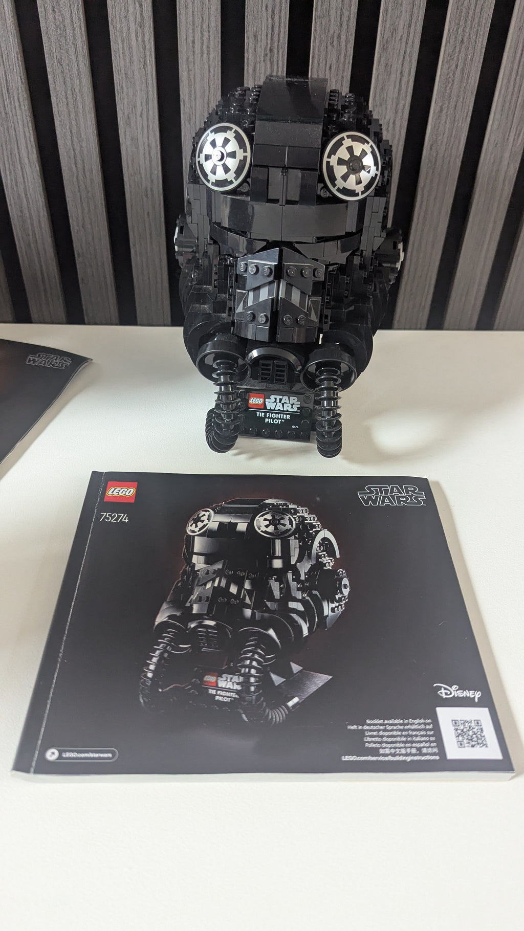Star Wars 75274 TIE Fighter Pilot Helmet