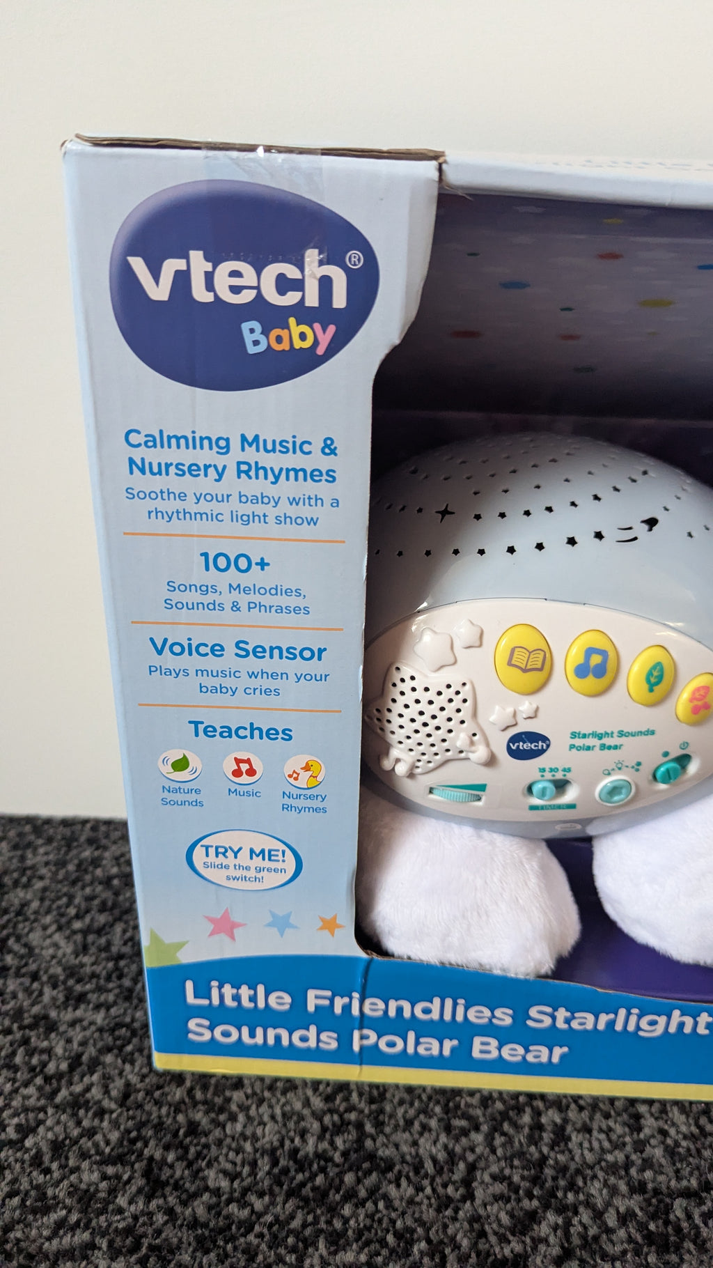 Little Friendlies Star Light Sounds Polar Bear