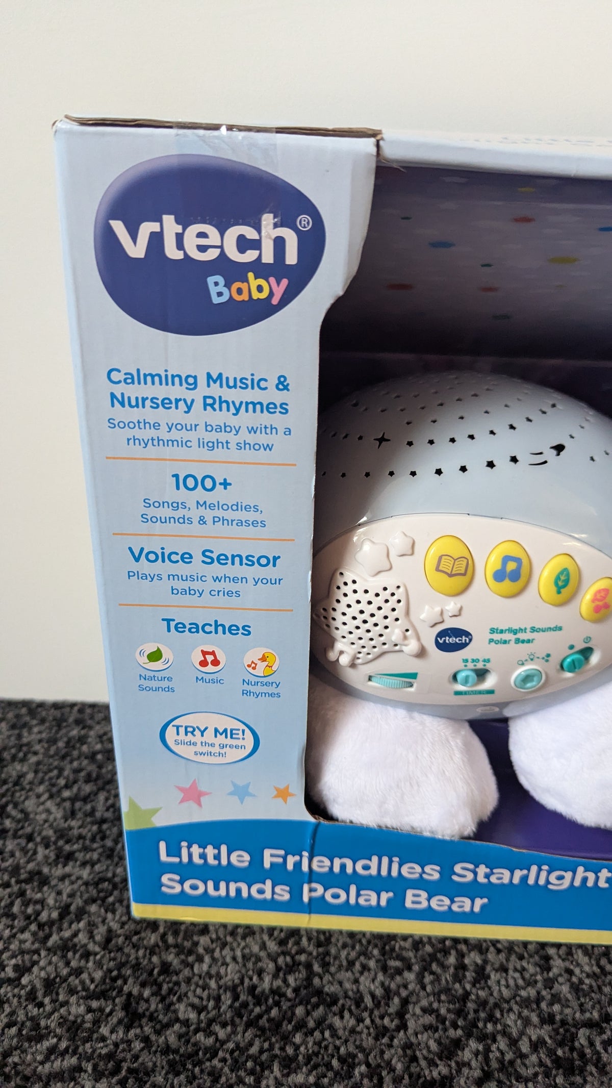 Little Friendlies Star Light Sounds Polar Bear