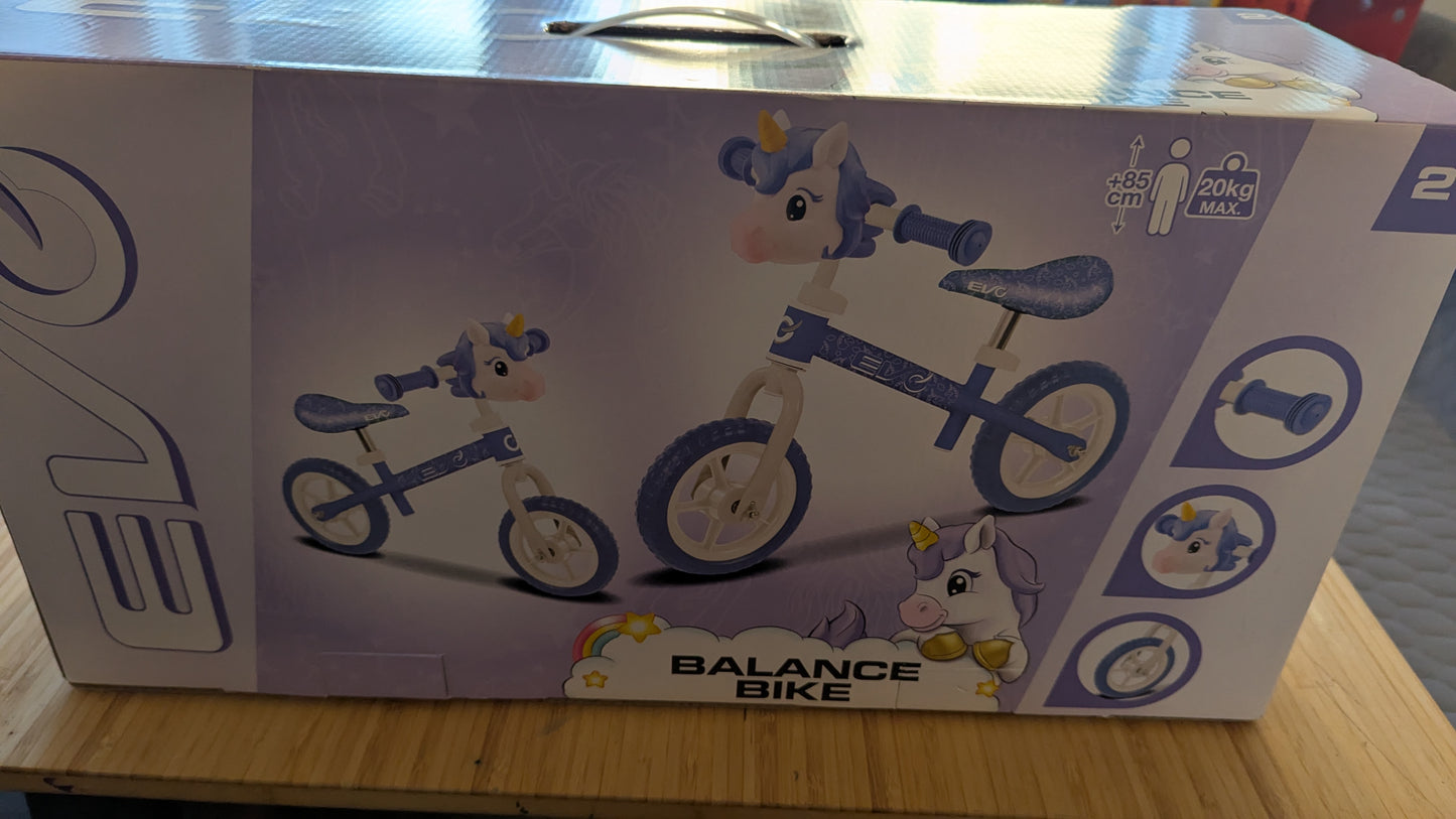 Evo 10" Unicorn Balance Bike