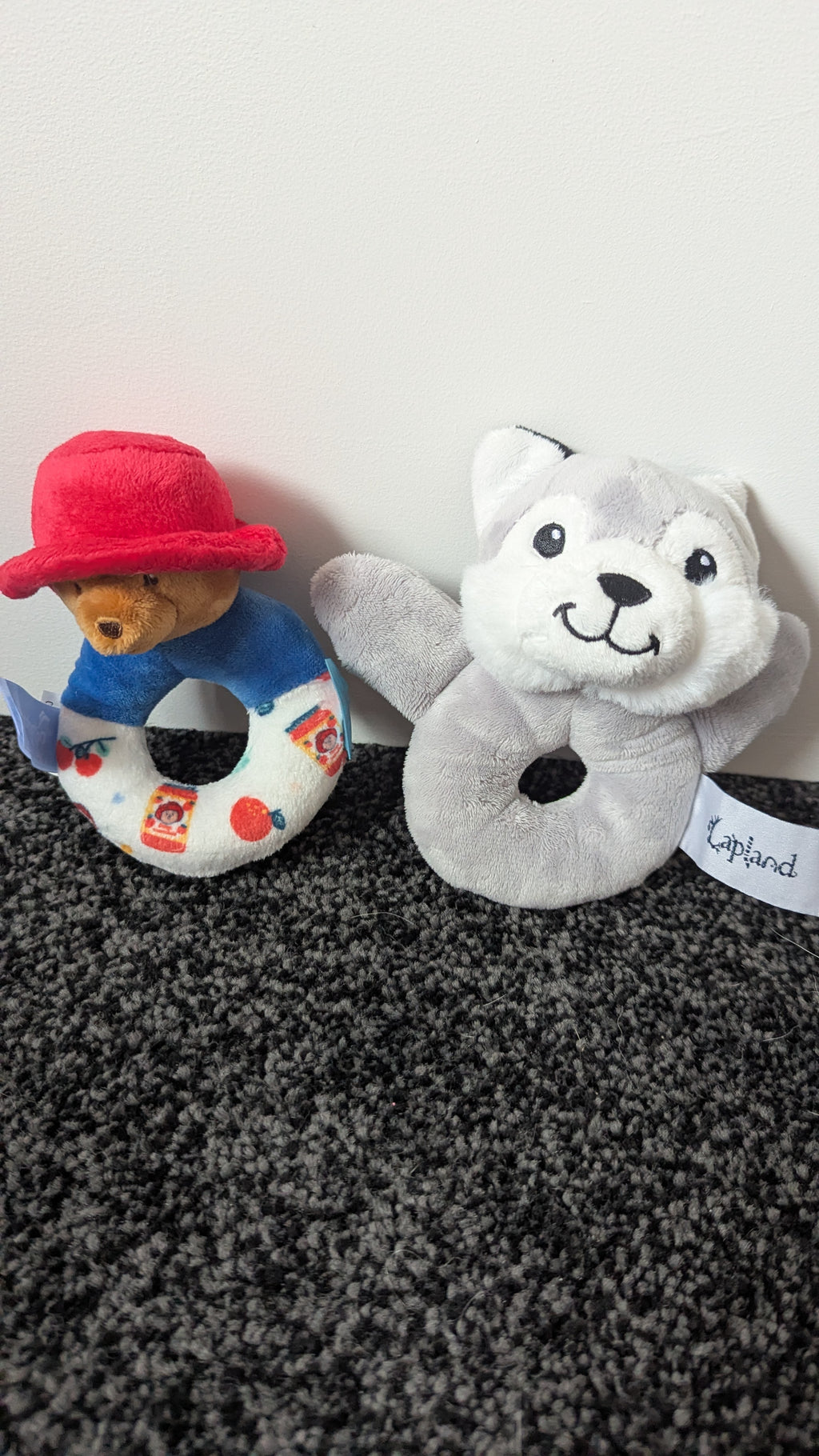 Soft Baby Rattles Pack of 2
