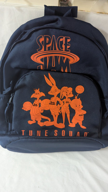 Kids Space Jam Blue 16" Backpack