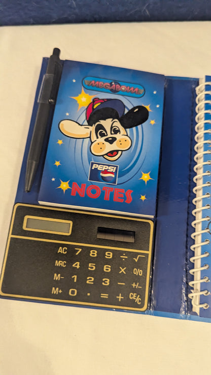 Vintage Pepsi Megabowl Organiser/Filofax c.1990