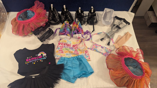BaB Build a Bear Clothing & Accessory Bundle