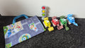 Press & Go Construction Vehicles with Carry Bag/Play Mat