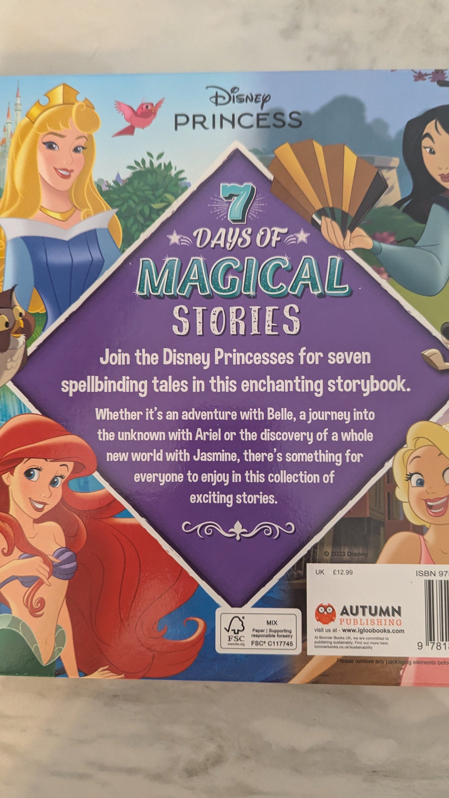 Disney Princess 7 Days of Magical Stories