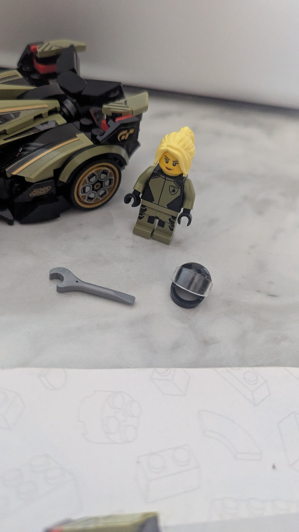 Lego Speed Champions 76923 Lamborghini Lambo V12 Vision GT